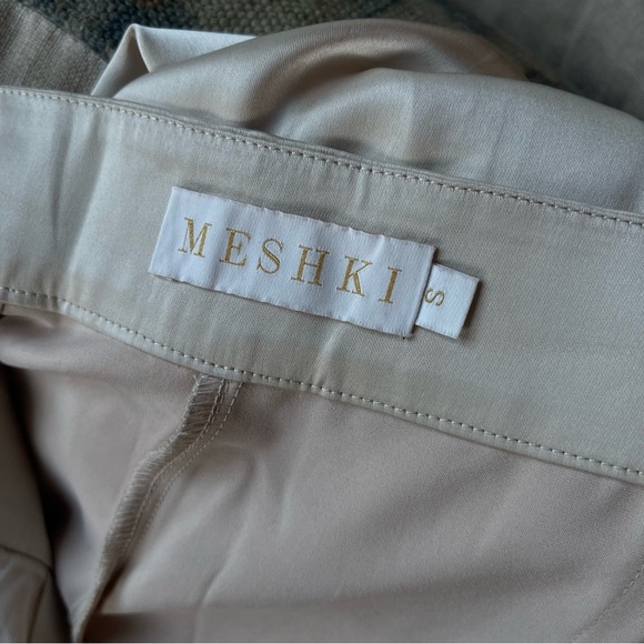Meshki Cream Ivory Wide-Leg Pants - Picture 7 of 9